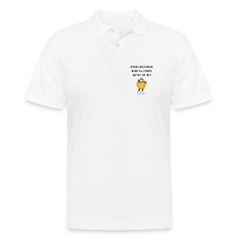 Mein Code ist wie ein Insektenzoo - Männer Poloshirt - Weiß - Vorne - Kai (181cm)