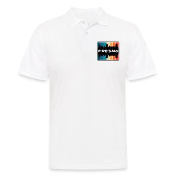 Fresno California Usa Skyline Silhouette Travel So - Men's Polo Shirt - white - Front - Kai (181cm)
