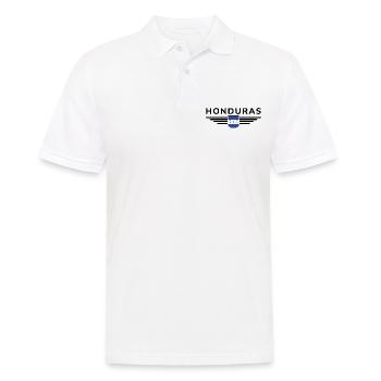 Honduras T-Shirt für Fans - Männer Poloshirt - Weiß - Vorne - Kai (181cm)