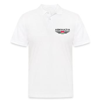 Abkhazia Design – Pride for fans and travelers - Men's Polo Shirt - white - Front - Kai (181cm)
