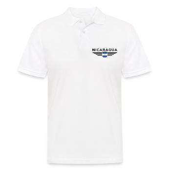 Nicaragua T-Shirt Design - Männer Poloshirt - Weiß - Vorne - Kai (181cm)