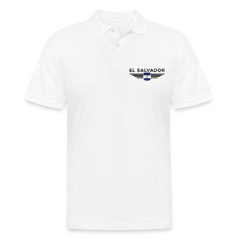 El Salvador T-Shirt Design - Polo Homme - blanc - Devant - Kai (181cm)