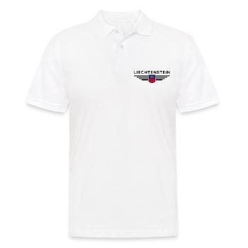 Conception de t-shirt Liechtenstein pour les fans - Polo Homme - blanc - Devant - Kai (181cm)
