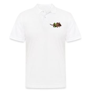 Mouse Kiwi Rat Rat Mouse Gift Poison Funny Fun - Men's Polo Shirt - white - Front - Kai (181cm)