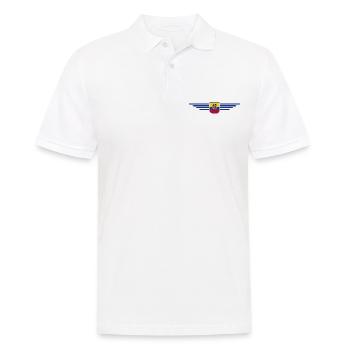 Ecuador Fans T-Shirt Design - Männer Poloshirt - Weiß - Vorne - Kai (181cm)