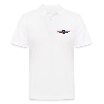 Georgia Fan T-Shirt – Southern flair - Men's Polo Shirt - white - Front - Kai (181cm)