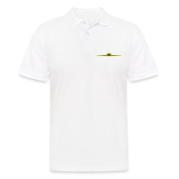 Crown Symbol - Men's Polo Shirt - white - Front - Kai (181cm)