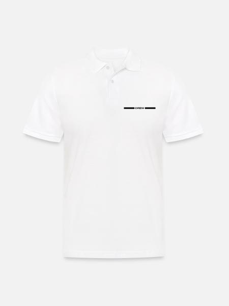 Conception de l’équipage - Polo Homme - blanc