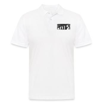 Surfing Evolution Surfer - Männer Poloshirt - Weiß - Vorne - Kai (181cm)