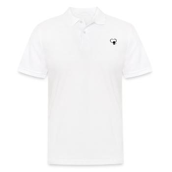 Chimpanzé Singe Bébé Orang-outan - Singe Mignon Hea - Polo Homme - blanc - Devant - Kai (181cm)
