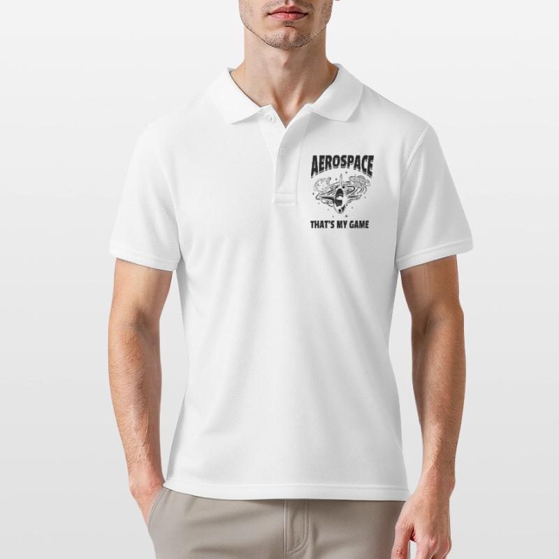 L’aérospatiale c’est mon jeu - Space Exploration Space Polo Homme