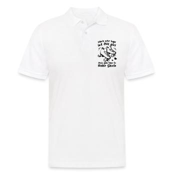 Move Over Boys Let This Girl Show You How To Rolle - Männer Poloshirt - Weiß - Vorne - Kai (181cm)