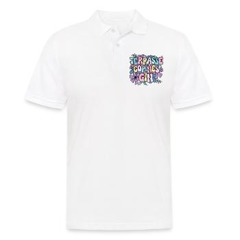 Soirée Amie Femme Terrasse Copines Gin - Polo Homme - blanc - Devant - Kai (181cm)
