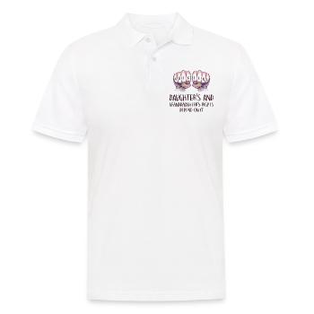 Oma Feminismus Kleines Mädchen Oma - Männer Poloshirt - Weiß - Vorne - Kai (181cm)