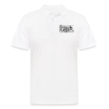 Best Football Player ever - Football Season Footba - Men's Polo Shirt - white - Front - Kai (181cm)