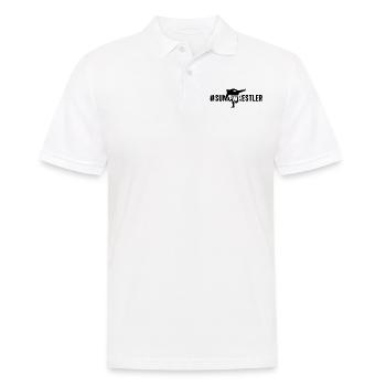 #sumoWrestler - Lutteur de sumo - Polo Homme - blanc - Devant - Kai (181cm)