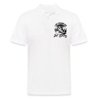 Jetski Rider - I just freaking love jet skiing - Men's Polo Shirt - white - Front - Kai (181cm)