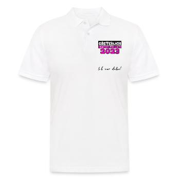 2023 Kommunion Gästebuch Mädchen Jungen Geschenk - Männer Poloshirt - Weiß - Vorne - Kai (181cm)