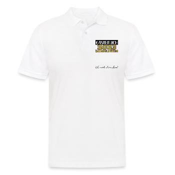 2023 Kommunion Gästebuch Mädchen Jungen Geschenk - Männer Poloshirt - Weiß - Vorne - Kai (181cm)