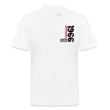 1966 Septembre Édition Limitée 57th Birthday Deco - Polo Homme - blanc - Devant - Kai (181cm)