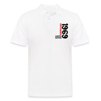 1969 Septembre Édition Limitée 54th Birthday Deco - Polo Homme - blanc - Devant - Kai (181cm)