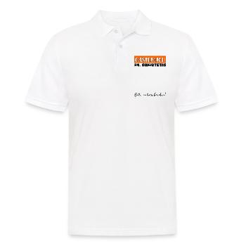 24 Birthday Gift Women's Decoration Men's Guestbook - Men's Polo Shirt - white - Front - Kai (181cm)