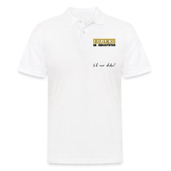 65 Birthday Gift Women's Decoration Men's Guestbook - Men's Polo Shirt - white - Front - Kai (181cm)