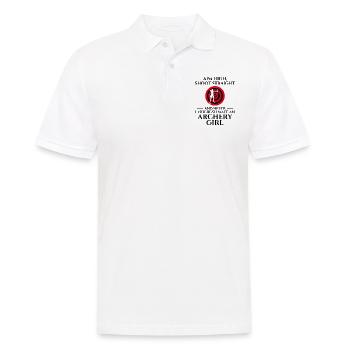 Tir à l’arc Cibles Archer Bullseye Tir Sport - Polo Homme - blanc - Devant - Kai (181cm)