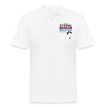 Motorschirmpilot Motorschirm Motorschirm - Männer Poloshirt - Weiß - Vorne - Kai (181cm)