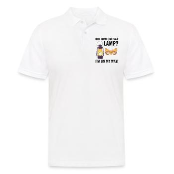 Motte nachtaktives Tier Insektensammler Entomologie - Männer Poloshirt - Weiß - Vorne - Kai (181cm)