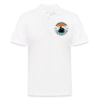 Jetski Hydrotherapie Ozean Abenteuer Wassersport - Männer Poloshirt - Weiß - Vorne - Kai (181cm)