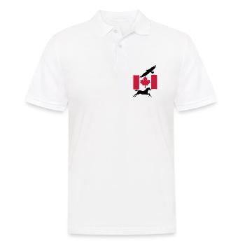 Liberté au Canada Don du Canada - Polo Homme - blanc - Devant - Kai (181cm)