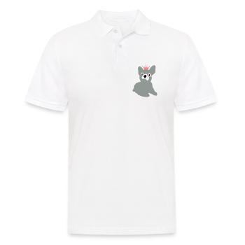 dog - Men's Polo Shirt - white - Front - Kai (181cm)