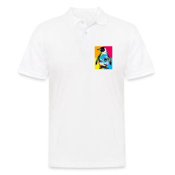 pingouin - Polo Homme - blanc - Devant - Kai (181cm)