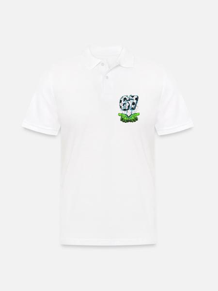 Six Seven Torwart - Männer Poloshirt - Weiß