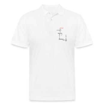 Mots fléchés - Polo Homme - blanc - Devant - Kai (181cm)