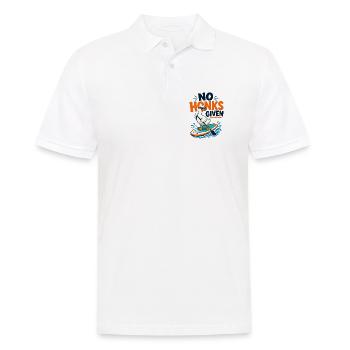  Backprint | SUP Paddleboard Board Stand Up paddel - Männer Poloshirt - Weiß - Vorne - Kai (181cm)