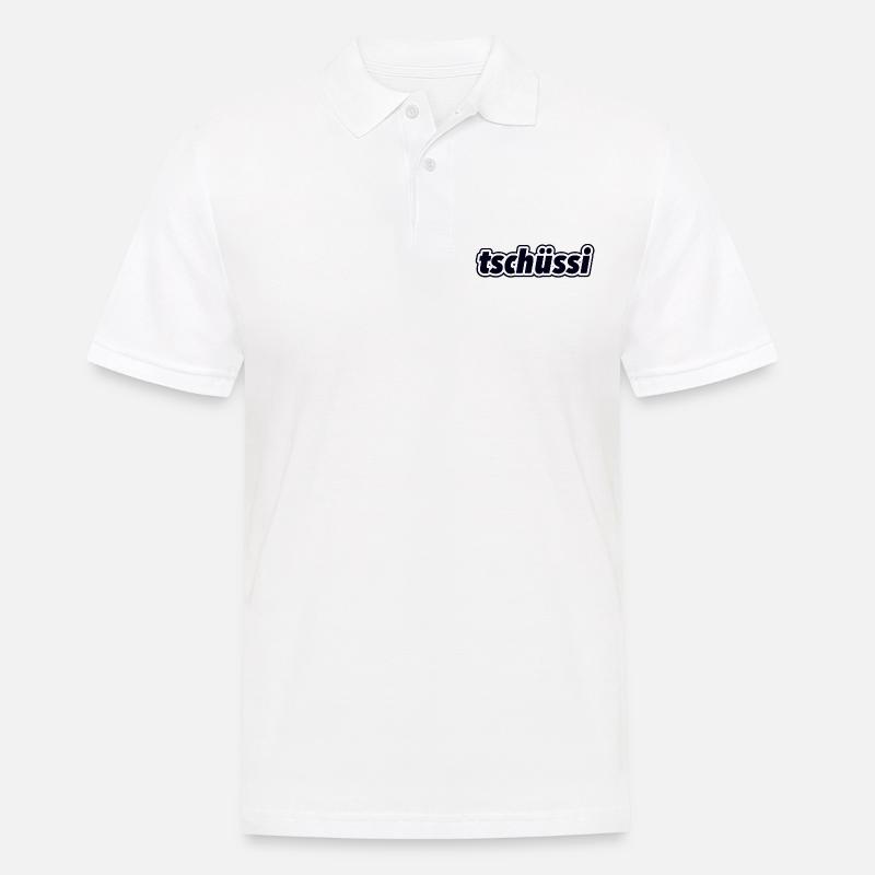 Bye bye - Men's Polo Shirt - white