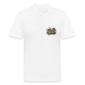 VEGAN and Chill - Vegan VipeZ - Men's Polo Shirt - white - Front - Kai (181cm)