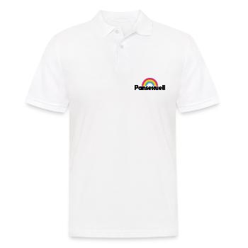 Pansexuell - Männer Poloshirt - Weiß - Vorne - Kai (181cm)