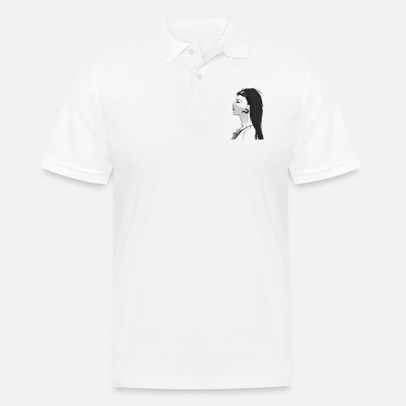 Apocalyptica Graphic Image Gift Idea Black-Grey - Men's Polo Shirt - white