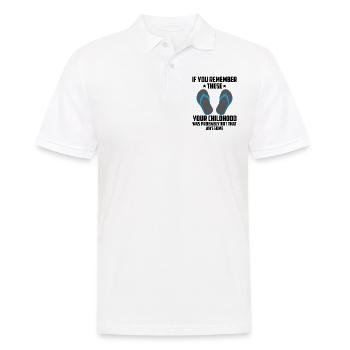 Chancla Reine Espagnole Mexicaine La Chancla - Polo Homme - blanc - Devant - Kai (181cm)