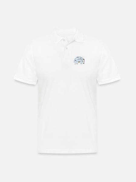 Iglo Go - Men's Polo Shirt - white