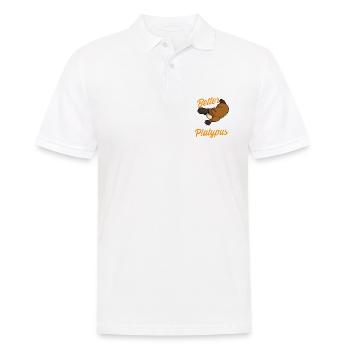 Ornithorynque Humour Je t’aimerais mieux si tu étais un - Polo Homme - blanc - Devant - Kai (181cm)