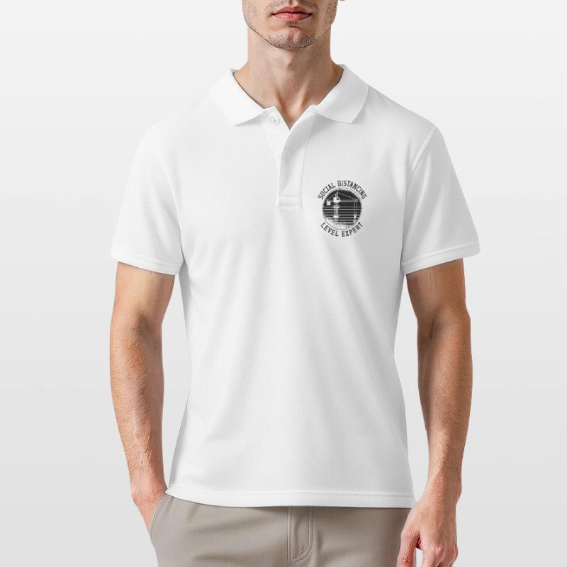 Construction Worker Construction Crane Operator Crane Driver Gift Idea Men's Polo Shirt