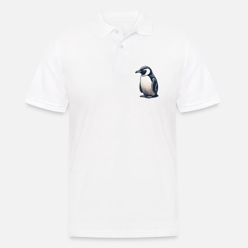 Pengu - Polo Homme - blanc