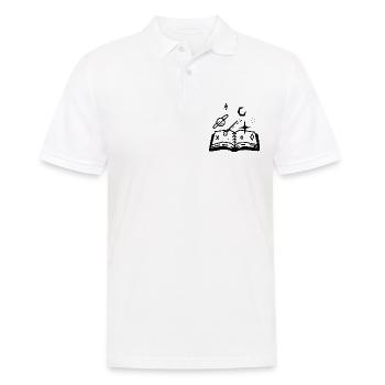 Espace histoire du livre - Polo Homme - blanc - Devant - Kai (181cm)