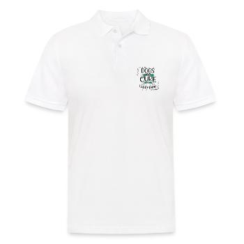Cadeaux amoureux des chiens Les chiens sont le remède pour tout - Polo Homme - blanc - Devant - Kai (181cm)