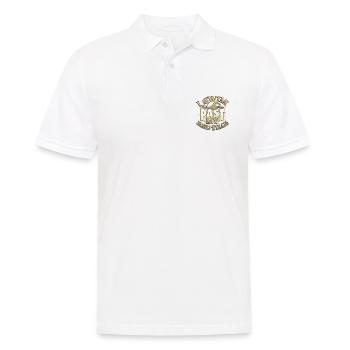 Nageur nager devant mes cadeaux d’équipe de natation au coucher - Polo Homme - blanc - Devant - Kai (181cm)