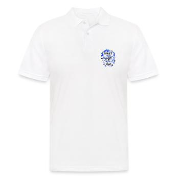 Christentum Vertraue auf die Bibel mit all deinen - Männer Poloshirt - Weiß - Vorne - Kai (181cm)